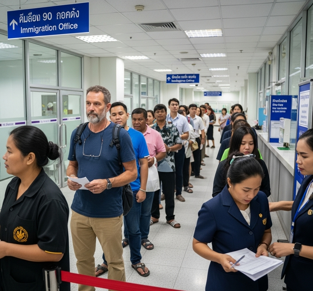 Navigating the 90-Day Report: Online vs. In-Person Filing - My Thai Buddy Blog